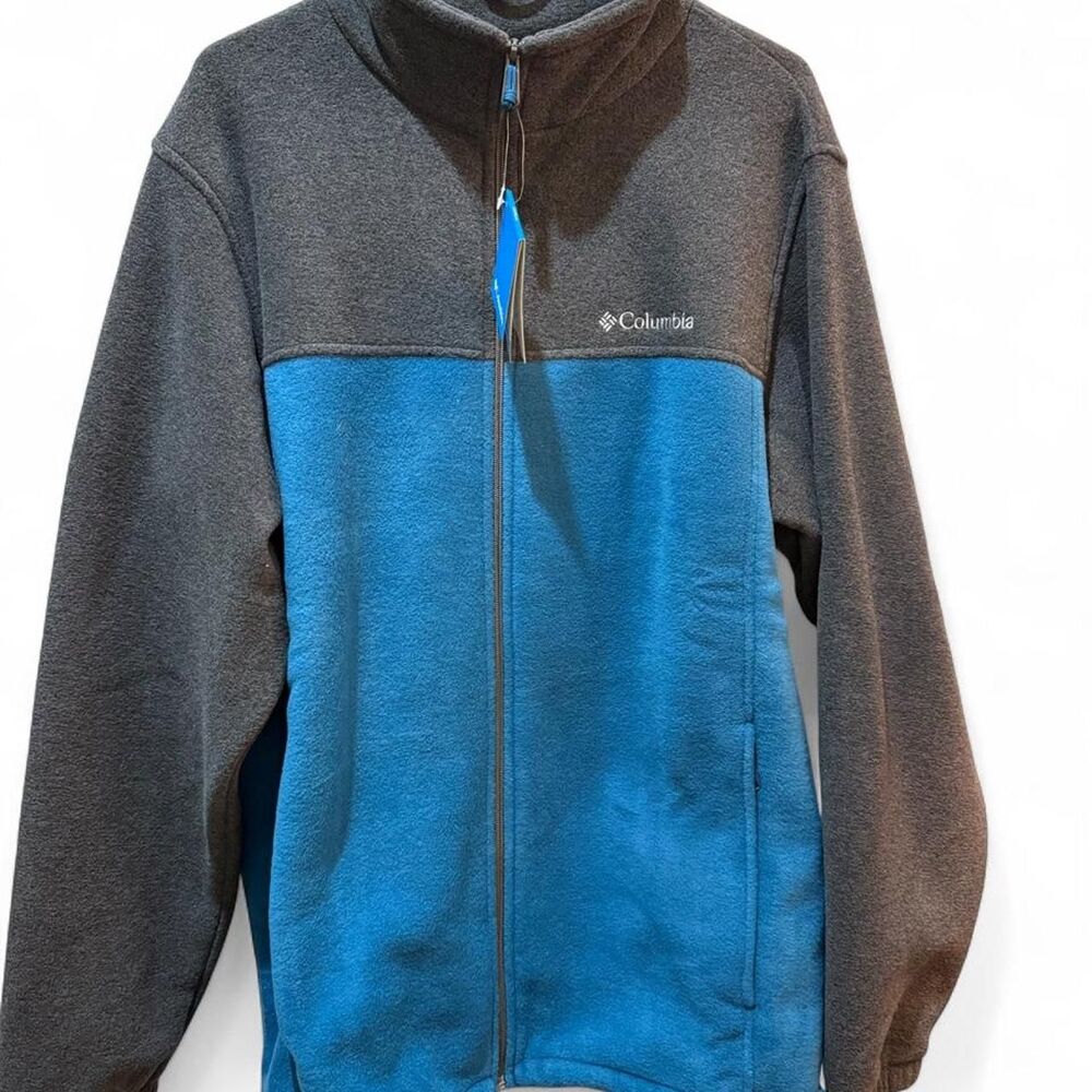 Columbia-sportswear Men's Blue and Grey Jacket